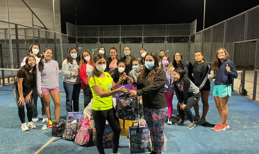 Deportistas solidarias entregan mochilas y útiles de aseo para damnificados Inca de Oro