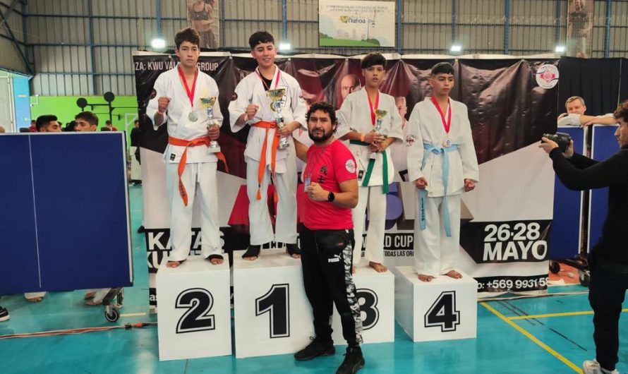 Academia de Karate Kyokushin de Diego de Almagro destaca en Copa Latinoamericana