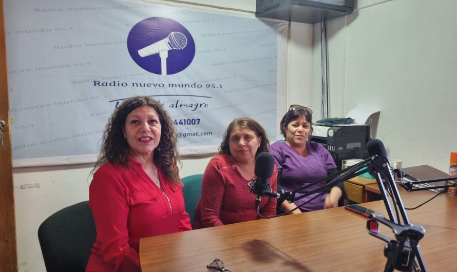 Importante visita agrupacion AMIGAS EN LA ESPERANZA FIBROMIALGIA  a la radionuevo mundo