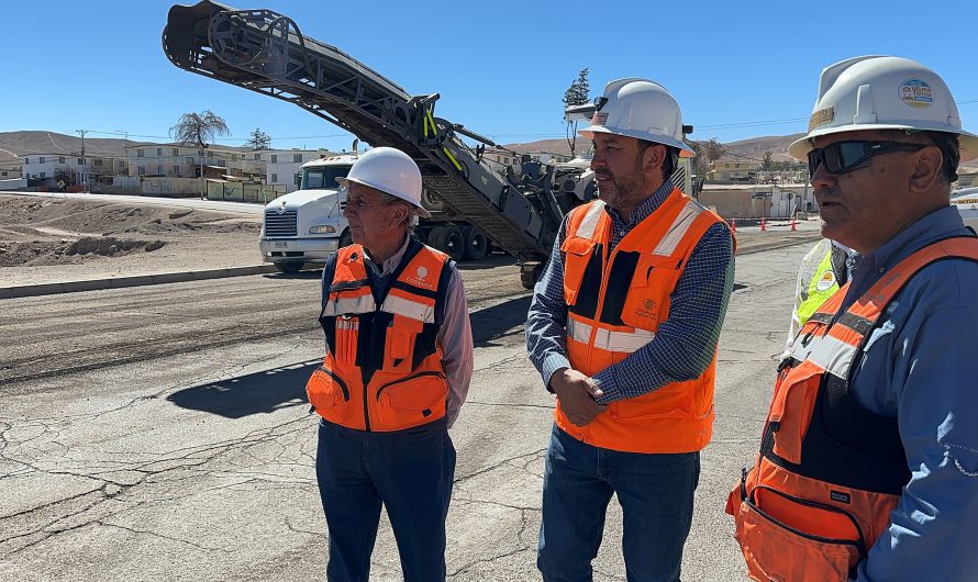 Codelco inicia programa de pavimentación de las principales avenidas de El Salvador