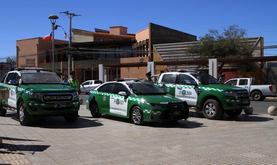 03 NUEVOS VEHICULOS POLICIALES PARA CARABINEROS DE DIEGO DE ALMAGRO