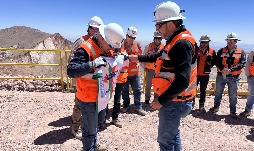 Presidente Ejecutivo de Codelco visitó El Salvador y conoció en terreno los avances del proyecto Rajo Inca