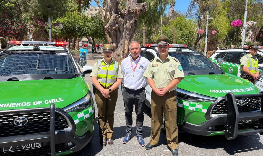 Nuevos vehiculos policiales para la comuna de diego de almagro