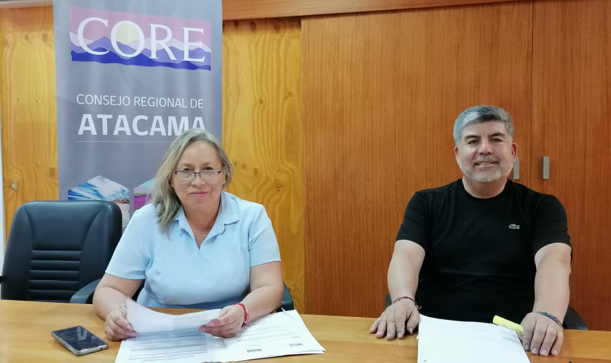 Anuncian nueva presidencia en la Comisión Provincial Chañaral del CORE Atacama