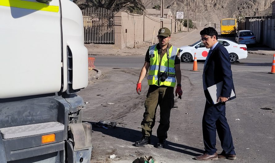 Fiscalía ordena diligencias por colisión entre camión y motocicleta que dejó una víctima fatal