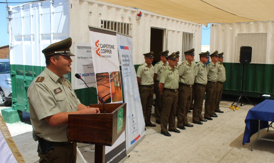 Retén Modular de Carabineros de Flamenco inició su trabajo en temporada estival