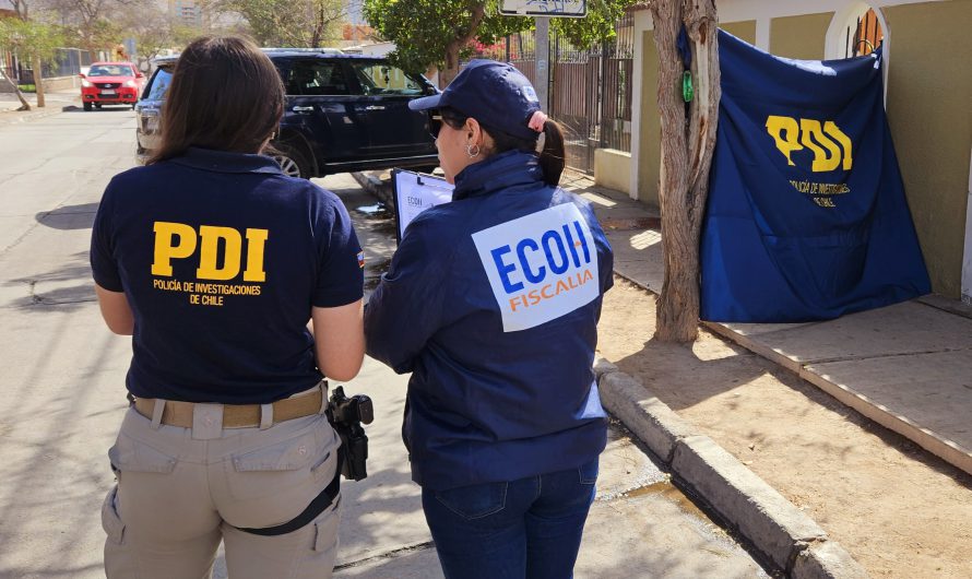 PDI ATACAMA Y FISCALÍA REALIZAN INDAGATORIAS POR HOMICIDIO OCURRIDO EN COPIAPÓ