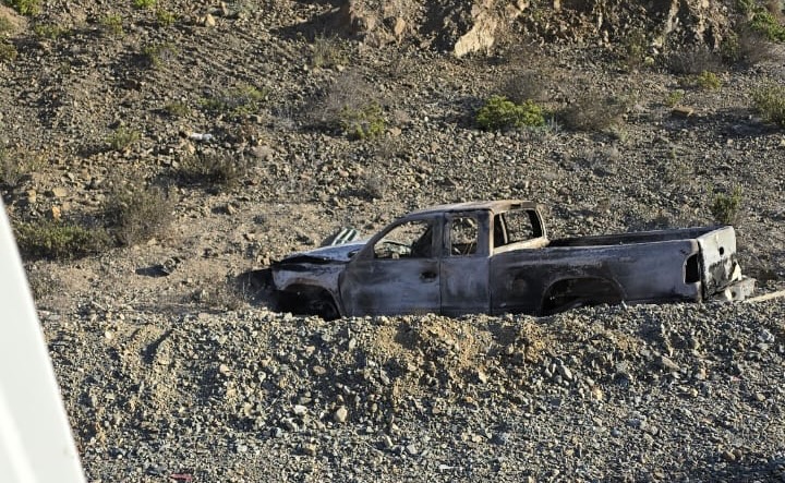 Encuentran dos cuerpos calcinados en la ruta C-440, en las cercanías de Huasco