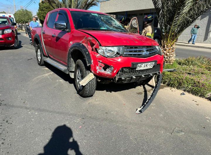 ACCIDENTE DE TRÁNSITO SE REGISTRÓ HOY EN DIEGO DE ALMAGRO.