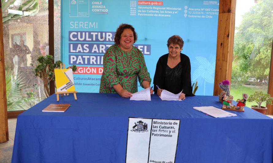 Artistas y gestores culturales de Atacama firman primeros convenios de los Fondos de Cultura 2025